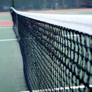 Tennisnet model Classic 9 Tennisnetten met een dubbele topmaas. Het topsegment tennisnetten.
